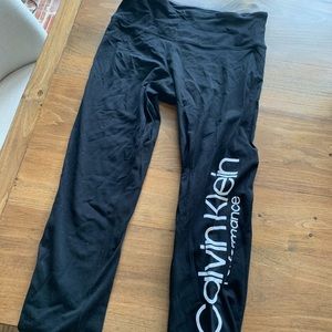 Calvin Klein black leggings